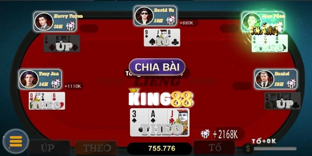 liêng winvn thường có bao nhiêu người cùng chơi?